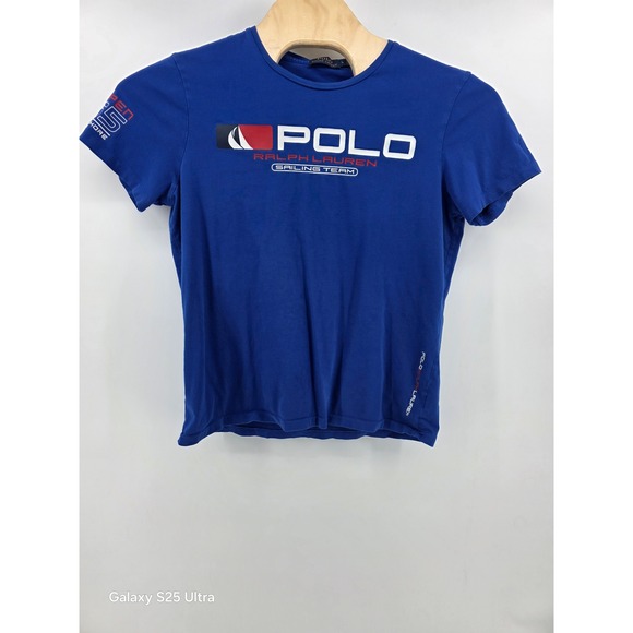 Polo Ralph Lauren Other - Polo Ralph Lauren Sailing Team T-Shirt Mens Large Blue Open 65 Offshore P15 L